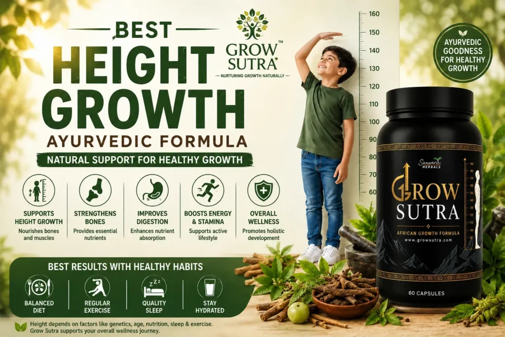 Best Height Growth Ayurvedic Formula